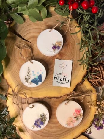 Golden scented sachet