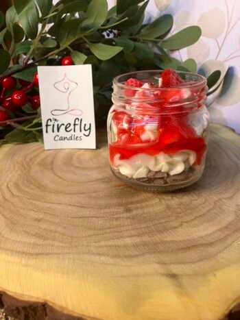 Fraise Kiss Candle