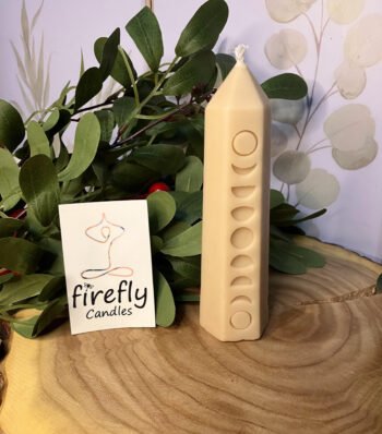 Moon phase Candle