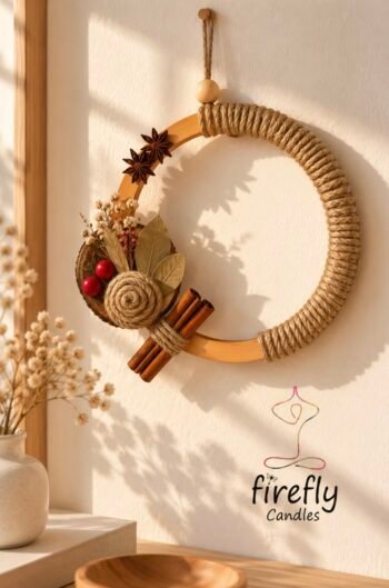 Folk Rose Bundle – Rustic Natural Wall Decor