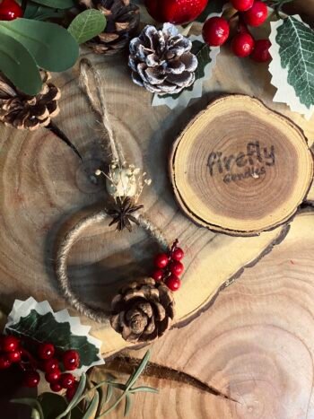 Winter Pine Tree Ornament
