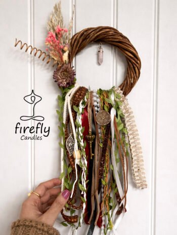 Wild Soul Wreath – Boho Natural Wall Hanging