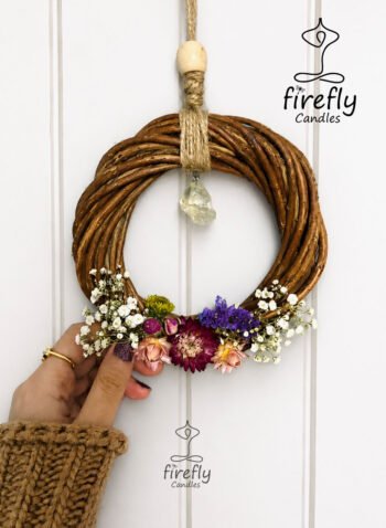 Feminine Grace – Boho Crystal Wall Hanging