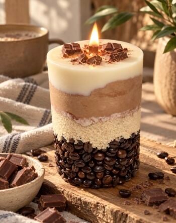 Mocha Candle – Coffee-Inspired Handmade Candle
